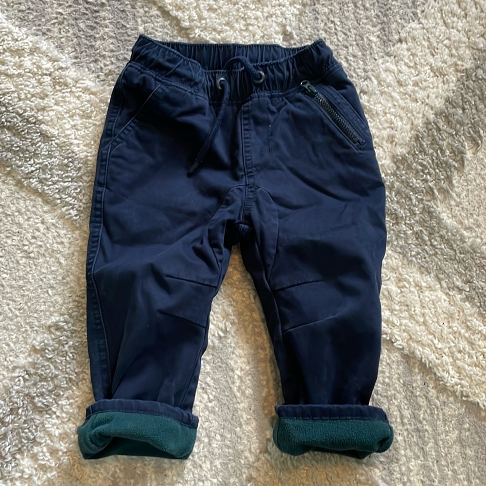 Cat and Jack fleece lined pants, 18m